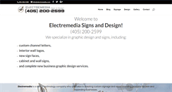 Desktop Screenshot of electremedia.com