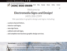 Tablet Screenshot of electremedia.com